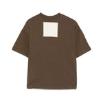 Yes London T-shirt Marrone con Logo per Bambini