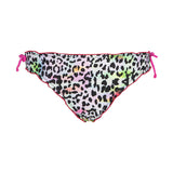 F**K Kids Costume Slip Leopardato Multicolor per Neonate