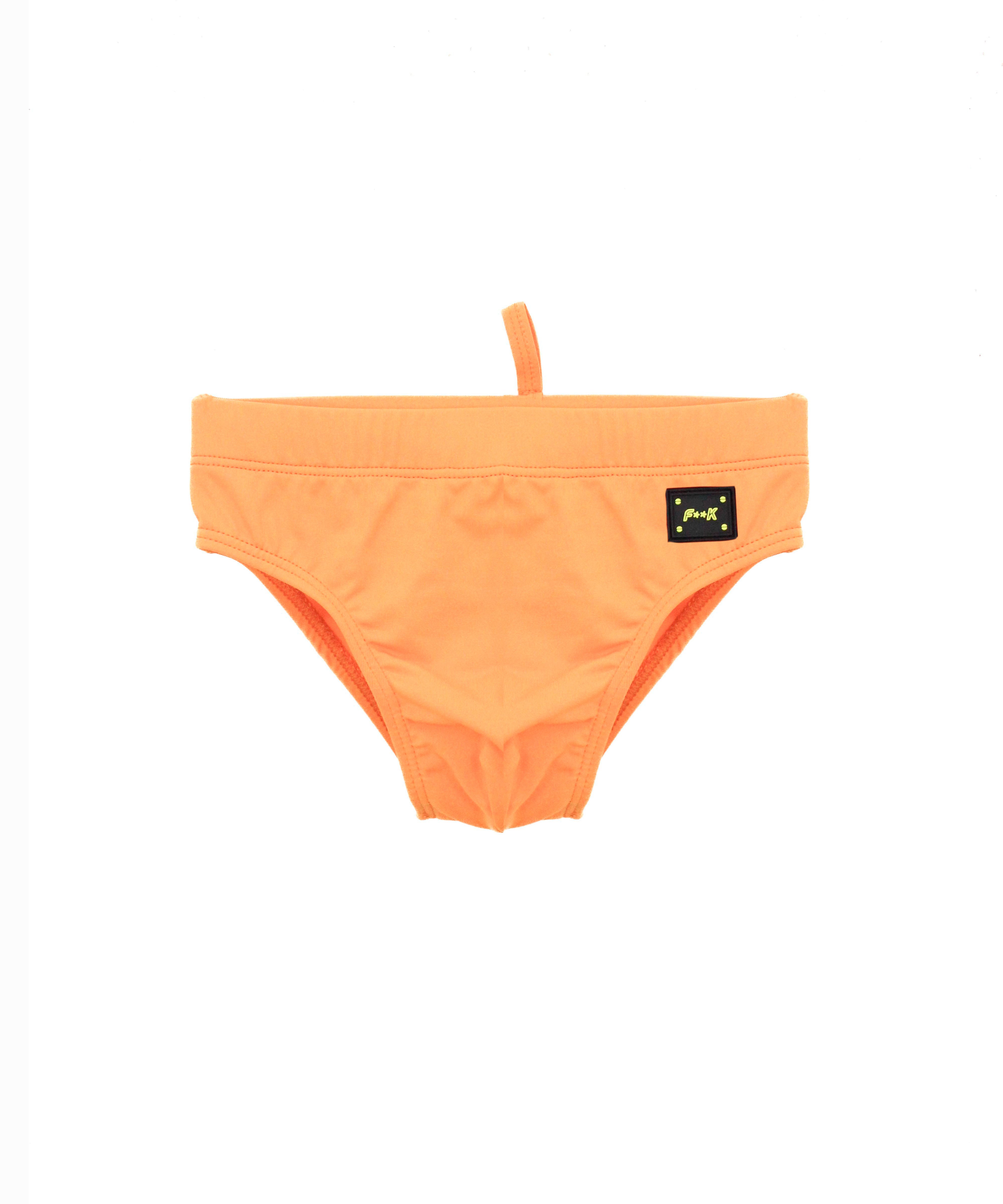 EffeK Costume Slip Arancione per Neonati