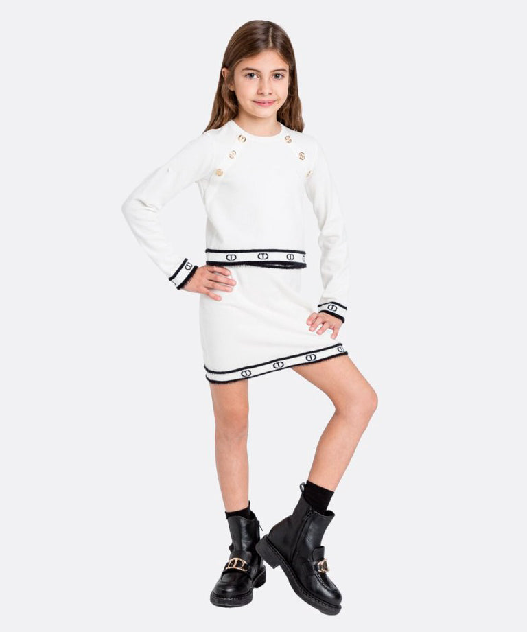 Twinset Kids MiniGonna in Maglia per Bambine