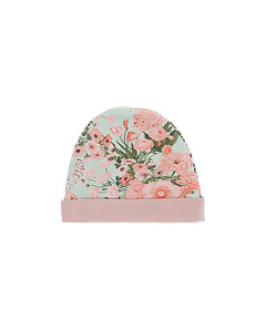 Blumarine Kids Cappello con Stampa All-Over Fantasia Floreale per Neonate