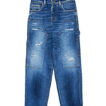 Dsquared2 Kids Jeans Denim Blu Carpenter per Bambini
