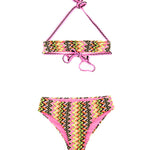 EffeK Costume Bikini Fantasia Multicolor per Bambine