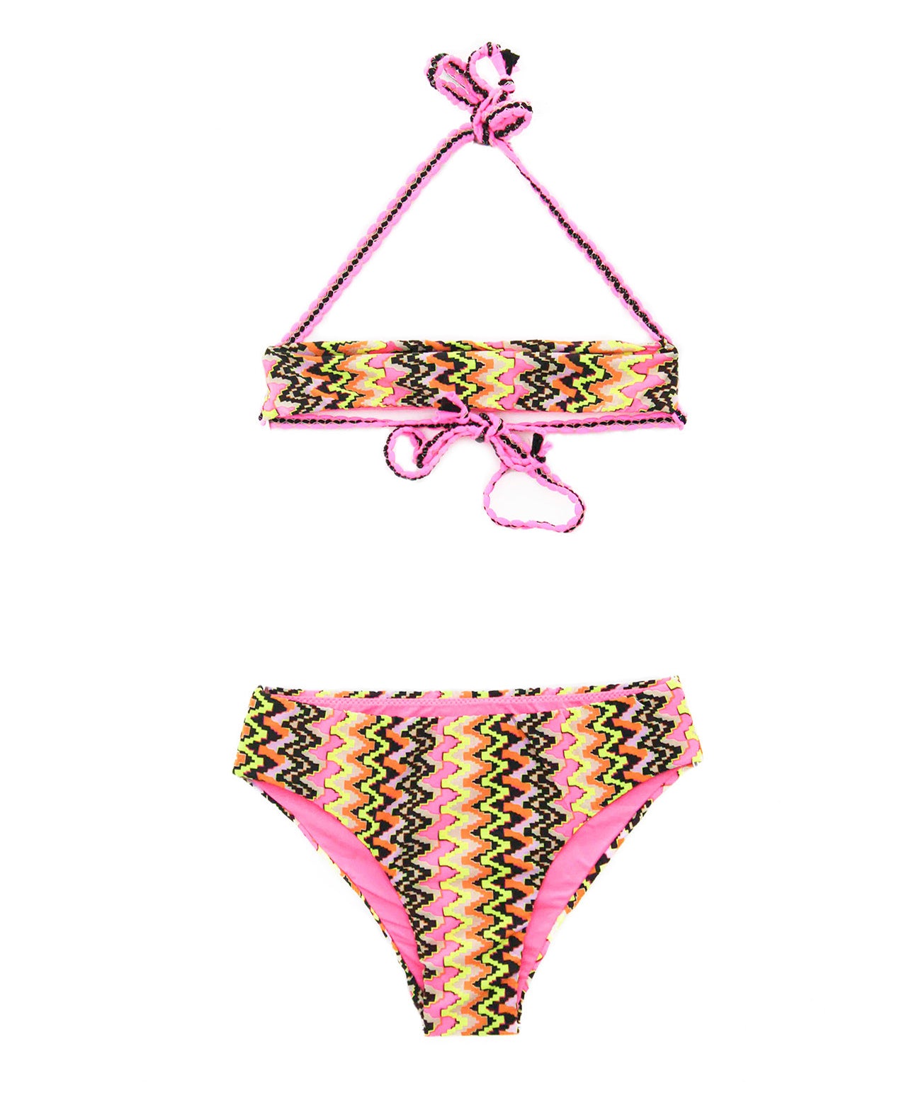 EffeK Costume Bikini Fantasia Multicolor per Bambine