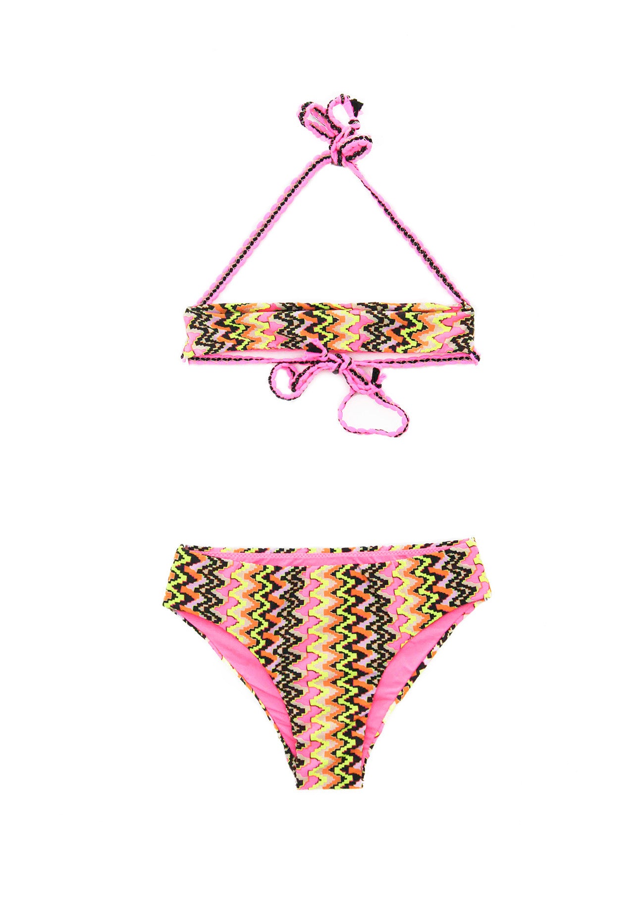 EffeK Costume Bikini Fantasia Multicolor per Bambine