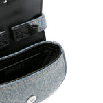 Diesel Kids Borsa a Spalla Jeans con Strass 1DR per Bambine (dettaglio)