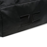 Elisabetta Franchi La Mia Bambina Borsa Mamma Nero con Logo
