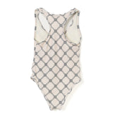 Elisabetta Franchi My Little Girl Black Butter Monokini Swimsuit for Girls