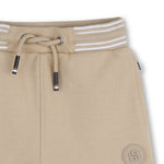 Boss Kids Bermuda Beige in Cotone per Neonati