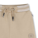 Boss Kids Bermuda Beige in Cotone per Neonati