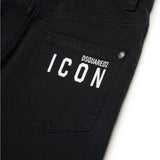 Dsquared2 Kids Black Denim Jeans ICON for Kids