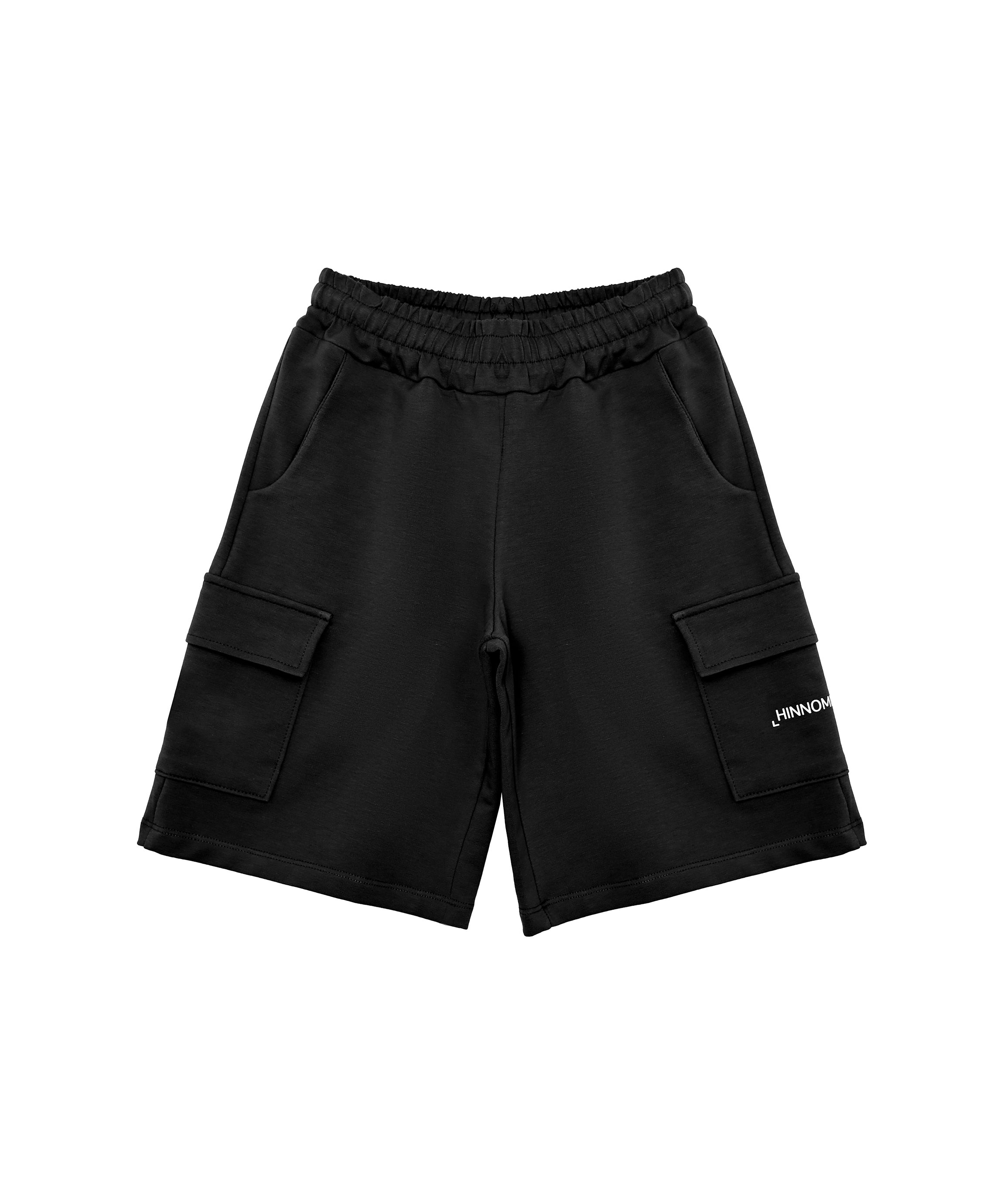 Hinnominate Kids Bermuda Cargo Nero per Bambini