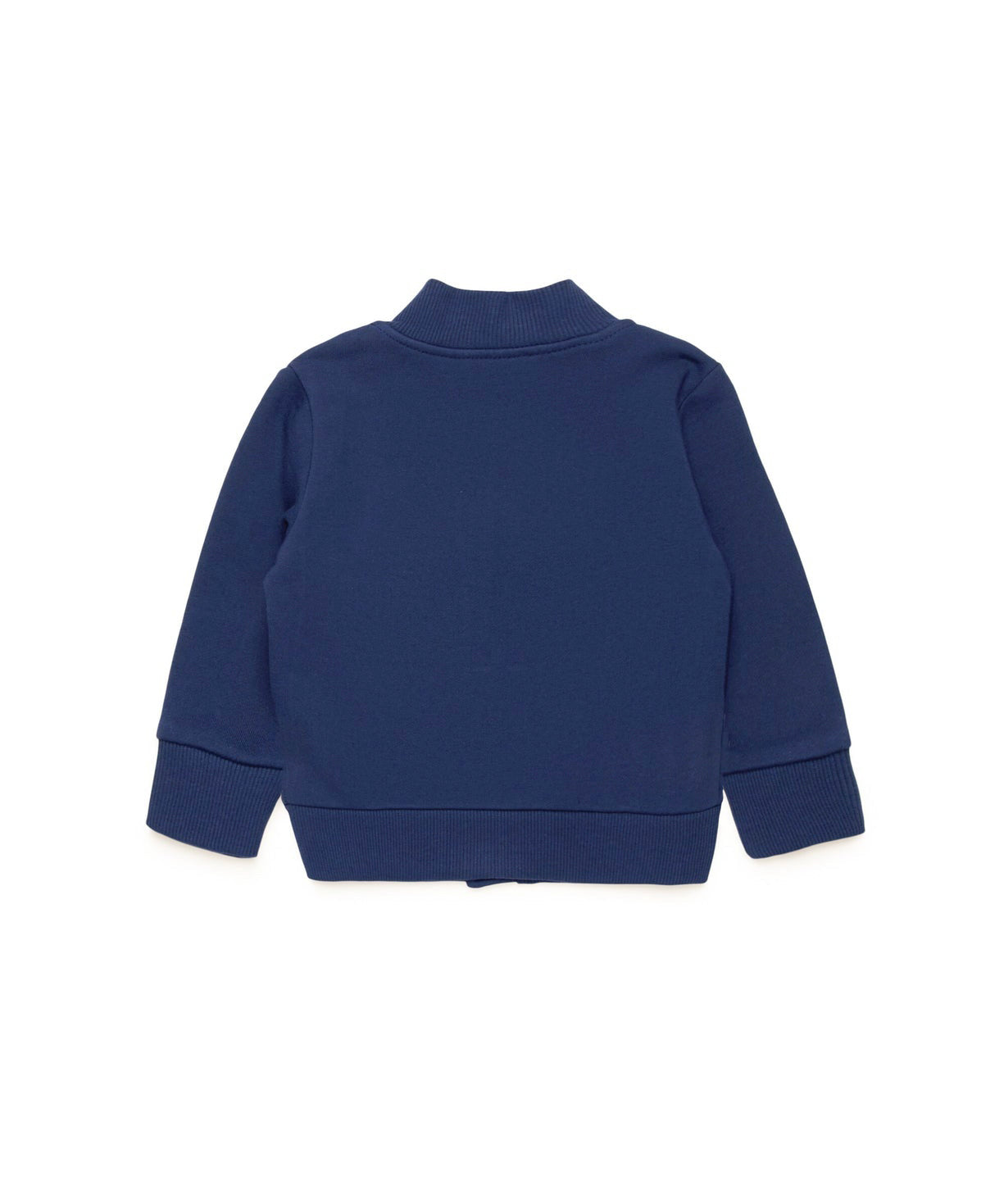 Diesel Kids Felpa Blu con Zip con Oval D (retro)
