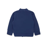 Diesel Kids Felpa Blu con Zip con Oval D (retro)