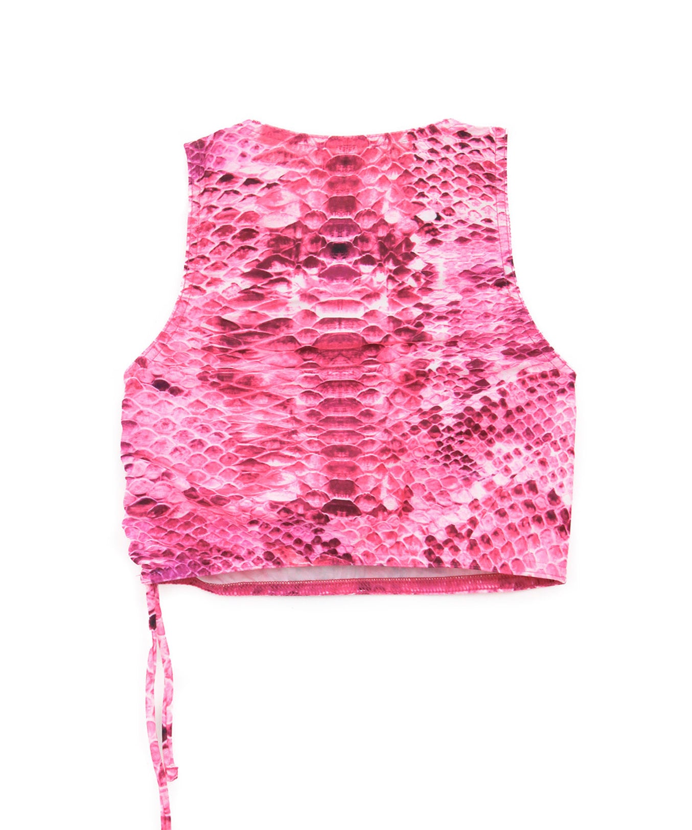 4GIVENESS Copricostume Top Fantasia Rainbow Boa Fucsia per Bambine