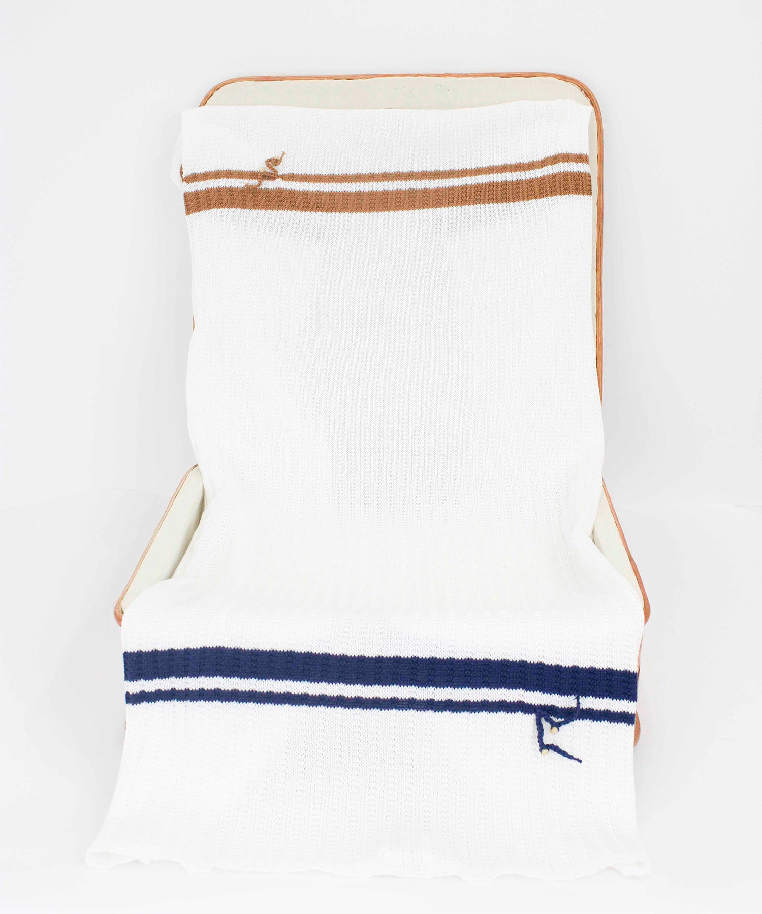 Marlù Coperta Vaniglia/Blu per Neonati
