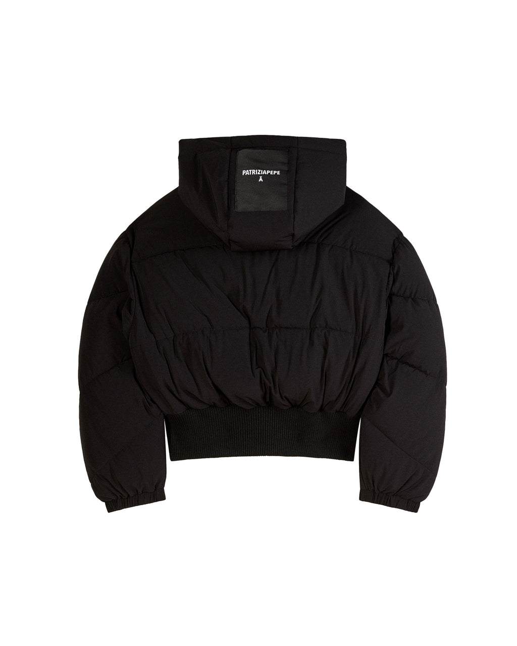 Patrizia Pepe Kids Giubbino Puffer Nero per Bambine