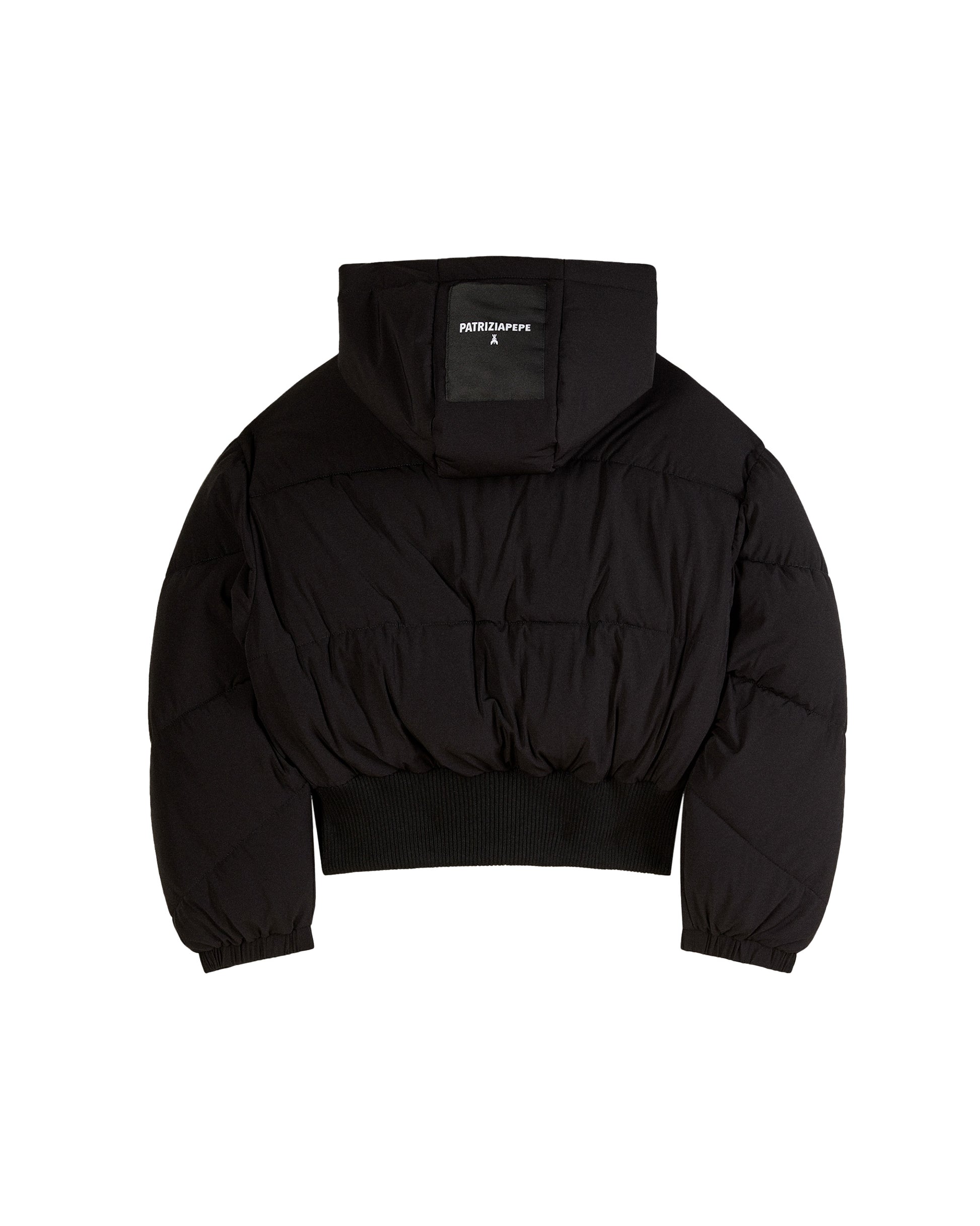 Patrizia Pepe Kids Giubbino Puffer Nero per Bambine