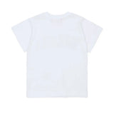 Diesel Kids T-Shirt Bianco con Logo per Neonati