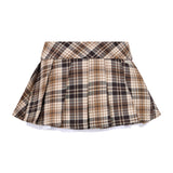 John Richmond Kids Gonna Beige Effetto Scozzese per Bambine