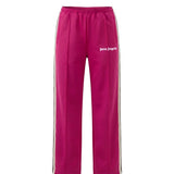 Palm Angels Kids Pantalone Sangria con Logo per bambine