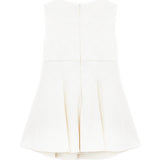 Elisabetta Franchi La Mia Bambina Abito con Logo Monogram con Fiocco