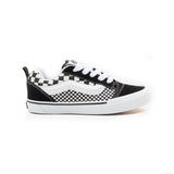 Vans Kids Knu Skool Checker Nero/Bianco per Bambini