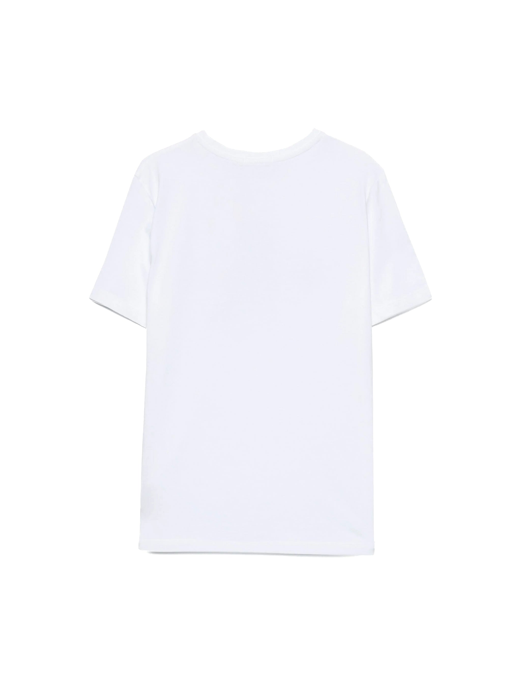 Calvin Klein Kids T-shirt Bianca con CK per Bambini