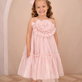 Angel's Face Kids Rosheen Abito Rosa Cipria per Bambine