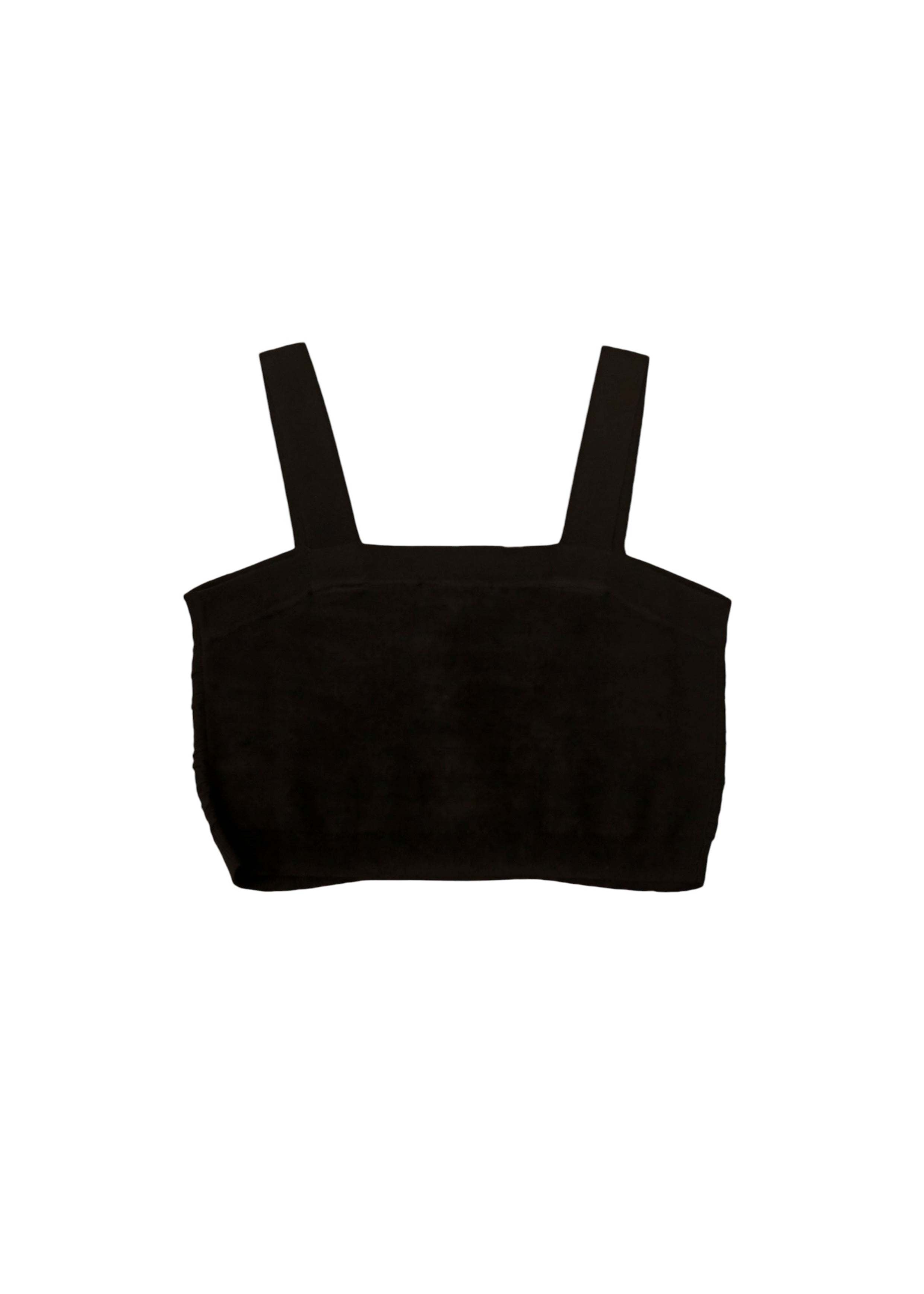 Twinset Kids Top Nero con Logo per Bambine