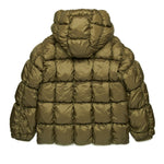 Diesel Kids Bomber Trapuntato Verde per Bambini (retro)