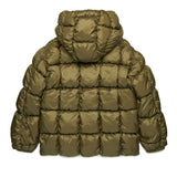 Diesel Kids Bomber Trapuntato Verde per Bambini (retro)