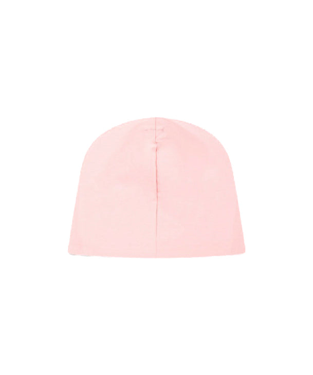 Moschino Kids Cappello Rosa con Teddy Bear per Bambine (retro)