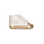 Elisabetta Franchi La Mia Bambina Scarpine Burro/Oro per Neonate