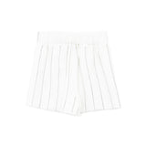 Patrizia Pepe Short Bianco con Strass per Bambine