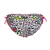 F**K Kids Costume Slip Leopardato Multicolor per Neonate