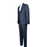 Alessandro Martinez Completo Blu 5 pz da Cerimonia con Applicazioni per Bambini