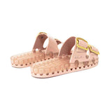 Sensi Kids Flamingo Sandalo Cipria Doppia Fascia per Bambine (retro)