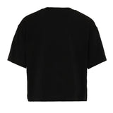 Diesel Kids T-Shirt Nero con Logo per Bambine