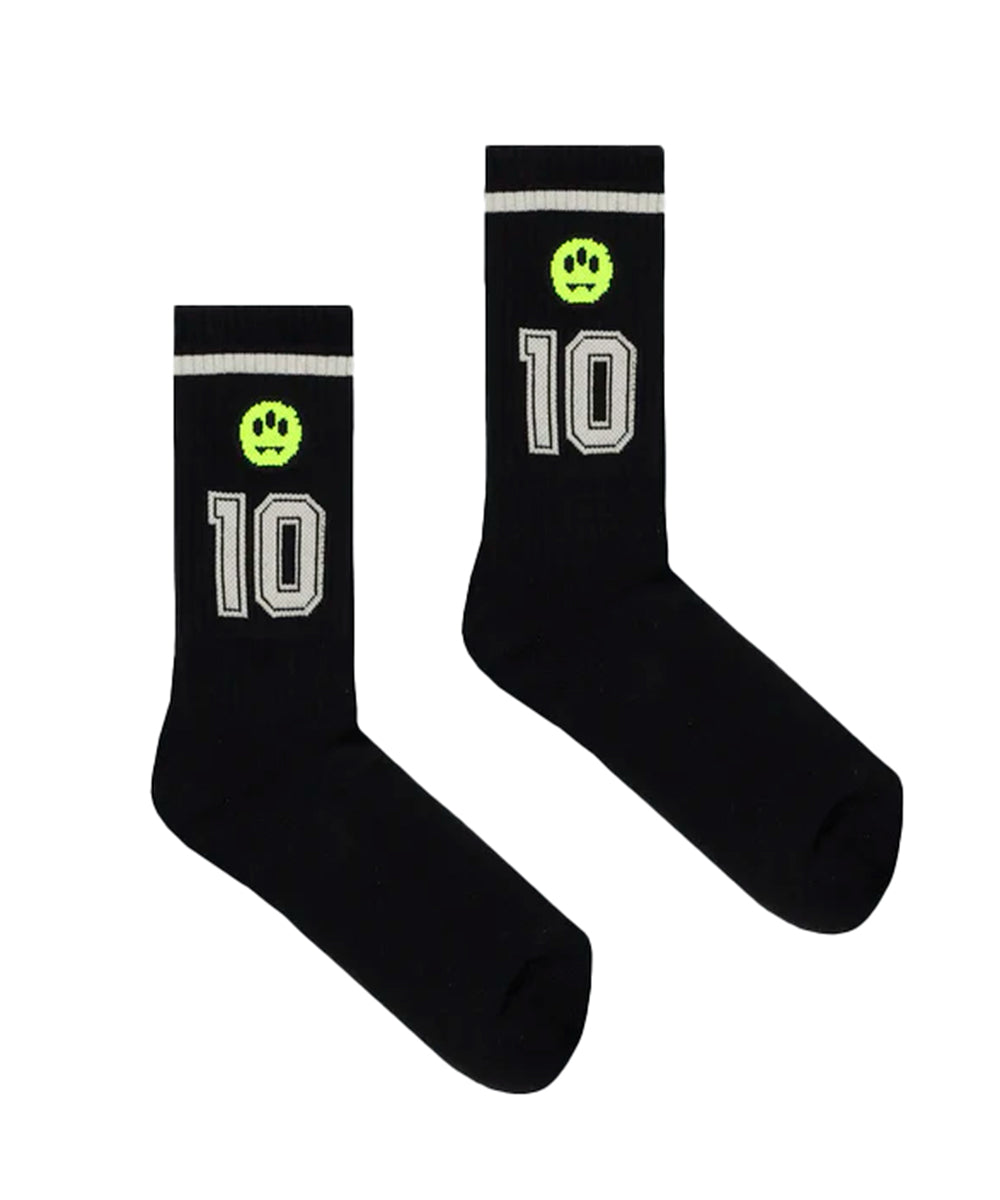 Barrow Kids Calzini Neri "10" per Bambini