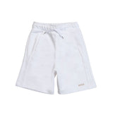 Boss Kids Bermuda Bianco con Micro Logo per Bambini