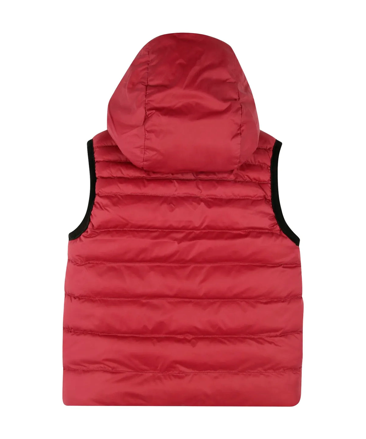 Boss Kids Bomber Smanicato Rosso con Cappuccio e Zip per Neonati