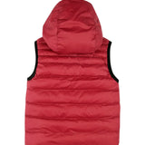 Boss Kids Bomber Smanicato Rosso con Cappuccio e Zip per Neonati