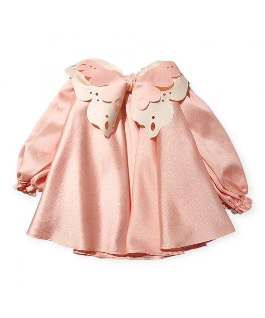 Cocò et Mamà Abito Nebulosa Rosa per Bambine
