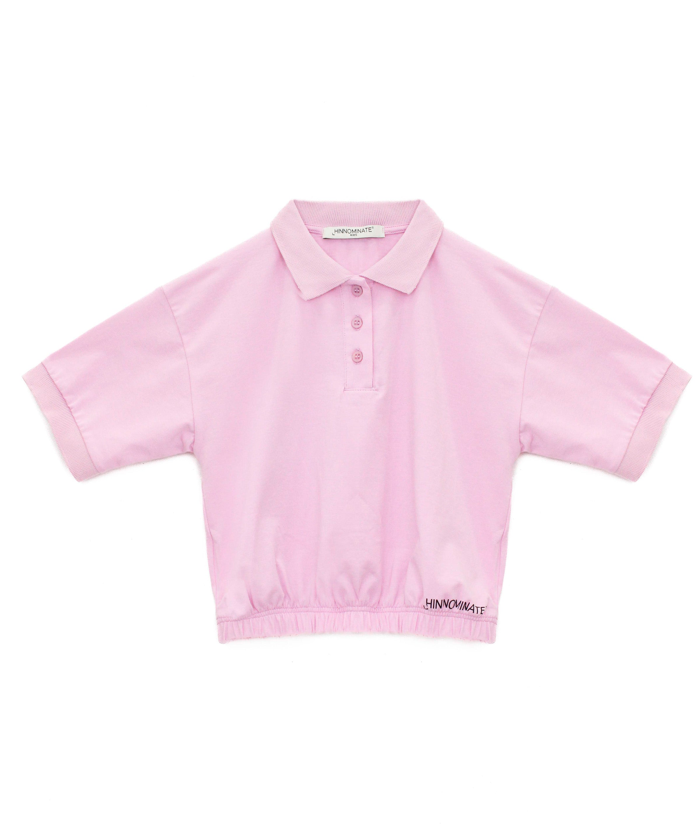 Hinnominate Kids T-Shirt Crop Rosa