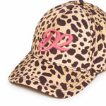 Dsquared2 Kids Cappello Maculato con Logo per Bambine (dettaglio)