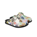 Barrow Kids Sabot Bianco Fantasia per Bambine
