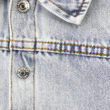 Moschino Kids Giubbino in Denim con Ricamo per Neonate