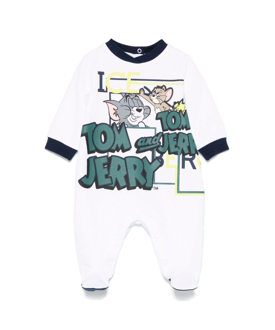 Iceberg Kids Tutina con Bavetta Tom&Jerry per Neonati