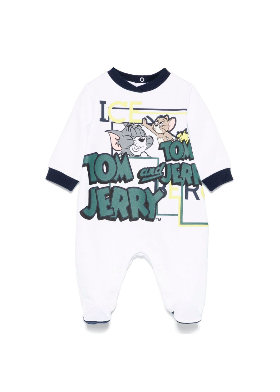 Iceberg Kids Tutina con Bavetta Tom&Jerry per Neonati